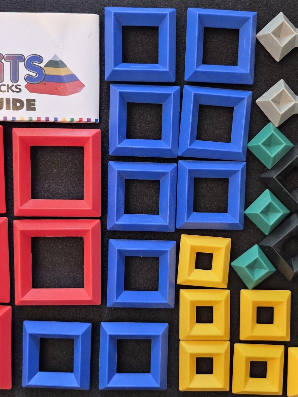 Wedgits MINI 55pc Building Blocks & Design Pg STEM STACKING home School Learning